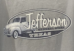 Jefferson General Store Texas Comfort Wash T-Shirt - Size XL - Blue - Picture 1 of 6