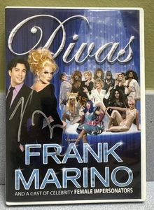 Divas Starring Frank Marino (DVD, 2012) Drag - Celebrity Impersonators - Signed? - Picture 1 of 5