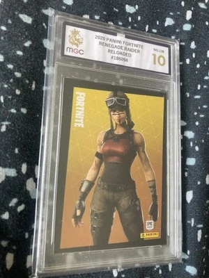 2020 Panini Fortnite Reloaded - Renegade Raider MGC 10  - Image 1 of 4