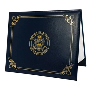 Graduationmall Us Citizenship Certificate Holder Naturalization Certif - Picture 1 of 7