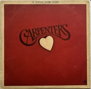 Carpenters- A Song For You Vinyl A&M 1972 - Picture 1 of 5