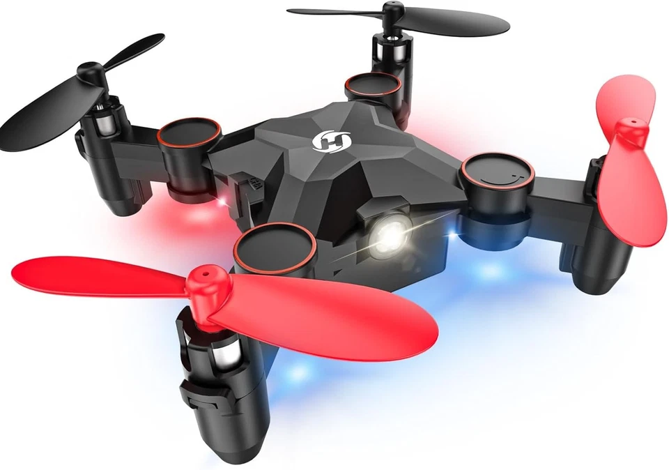 Holy Stone HS190 Foldable Mini Nano RC Drone for Kids Gift Portable Red  - Image 1 of 4