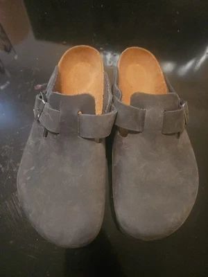 Zueco Birkenstock Gris Deslizable Talla 41 Nuevo Foto 1 de 4