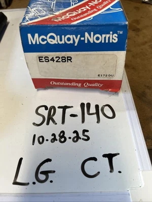Extremo de varilla de amarre de dirección McQuay-Norris ES428R se adapta a Dodge, Fargo, Plymouth 76-78 Nuevo de Lote Antiguo Foto 1 de 4