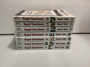 Random Lot of 7 Angel Sanctuary Books by Kaori Yuri (PPBK) - Imagen 1 de 4