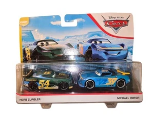 DISNEY PIXAR CARS SET 3 ERBE CURBLE & ROTORE MICHAEL NUOVO - Foto 1 di 2