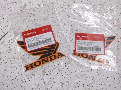 Conjunto de adesivos para tanque Honda CBR250R Repsol OEM esquerda direita 2012 2013 CBR250 - Imagem 1 de 3