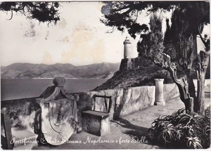 PORTOFERRAIO - ELBA - LIVORNO - STEMMA NAPOLEONICO E FORTE STELLA - VIAGG.-98732 - Picture 1 of 1