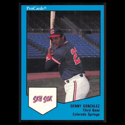 Denny Gonzalez #248 1989 ProCards Minor League Team Sets Baseball Card MLB NM - Image 1 of 3