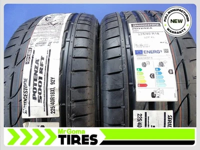 2 NUEVOS 225/40/18 BRIDGESTONE POTENZA S001 RSC RFT XL 92Y 22540R18 2254018 Foto 1 de 4