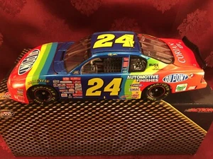 Jeff Gordon #24 Dupont 2000 Chevy RCCA 1/24 Elite & 1/64 HO Car Diecast SET - Picture 1 of 12