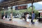 #DX81 - b photo diapositive vintage 35 mm - Gare ferroviaire - Japon - 1981