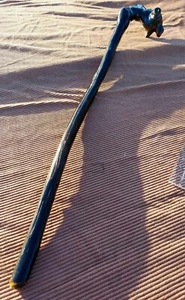 41.5" Artisan Made, Cudgel, Cane, Shillelagh, Primitive Weapon, Walking Stick - Picture 1 of 11