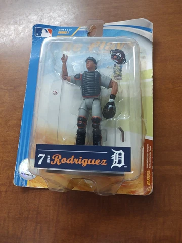 New Ivan Pudge Rodriguez Detroit Tigers 2007 RePlays MLB 5" Series 1 Figure Cover