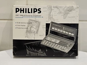 PHILIPS Personal Organizer SBC 1446/A komplett mit Box & Anleitungen Vintage Retro - Bild 1 von 5
