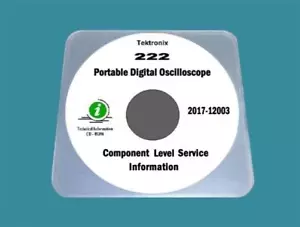 Tektronix 222 Digitales Oszilloskop Komponentenniveau Service Information Handbuch - Bild 1 von 1