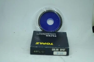 TOPAZ OPICAL FILTER HIGH quality 49 mm COLOR SPOT BLUE - Picture 1 of 1
