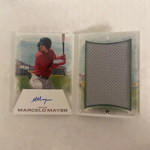 2023 National Treasures Marcelo Mayer Auto Jumbo Patch Booklet 3/75 Red Sox - Picture 1 of 5