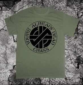 Crass Shirt Doom Discharge Leftover Crack Choking Victim Amebix Nausea Subhumans - Picture 1 of 3