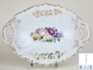 Porzellan Schale Anbietschale KPM Krister Waldenbur Handmalerei um 1880 O996 - Picture 1 of 8