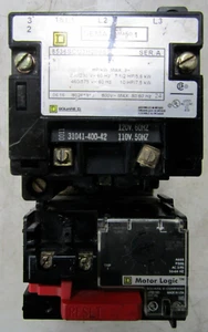 ARRANQUE DE MOTOR TALLA 1 CUADRADO D BOBINA 120 VAC 600 VAC 10 HP 8536SCO3H209S - Imagen 1 de 8