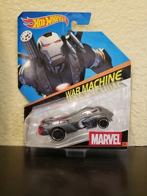 Hot Wheels Disney Personaje Coches Marvel Máquina de Guerra RARO Die Cast Car Iron Man  Foto 1 de 2