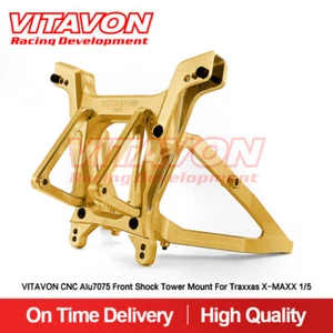 Vitavon CNC Alu7075 Front Shock Tower Mount For Traxxas X-MAXX 1/5 - Picture 1 of 11