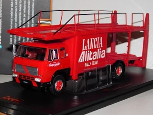FIAT 673 RACING TRANSPORTER ALITALIA RALLY ASSIST 1976 IXO TRU037 1/43 - Imagen 1 de 1