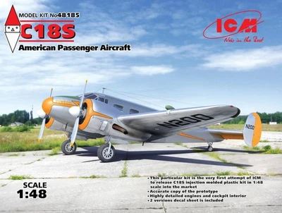 ICM 1/48 C18S AMERICAN PASSENGER AIRCRAFT - Immagine 1 di 2