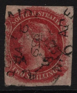 AUSTRALIA DEL SUR 2/- ROJO - EDICIÓN RULETA (ACSC 14) USADO FINO (A30708) - Imagen 1 de 1