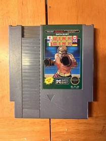 1987 Nintendo NES Data East Ring King Video Game Cartridge