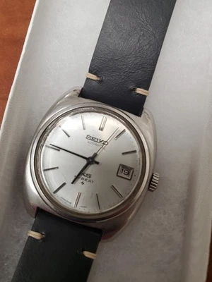 King Seiko 56KS REF 5625-7070 Hi-Beat Men's Automatic NO TARIFFS w/ Two Straps - Image 1 of 2