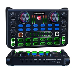 Kompakter tragbarer Mixer für mühelos für Streaming und Podcast Produktion - Afbeelding 1 van 12