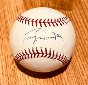 Tom Lasorda autographed signed autograph auto Rawlings MLB baseball JSA Dodgers - Picture 1 of 1