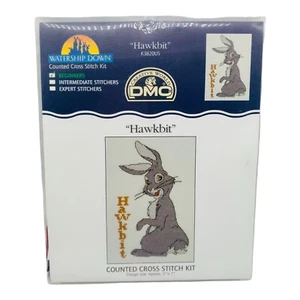 DMC Watership Downs Hawkbit Conejo Contado Punto de Cruz 5x7 Kit Sellado - Imagen 1 de 9