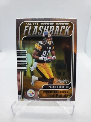 Plaxico Burress - Steelers - 2020 Panini Absolute - Fantasy Flashback - #FF-PB - Image 1 of 2
