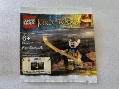 NEW LEGO 5000202 The Lord of the Rings - Blue Cape/Gold Elrond Polybag LOTR Rare - Image 1 of 2