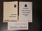 NOS 1975 Jensen-Healey Owner's Handbook, Service Booklet and Dealers List