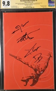 Daredevil: Black Armor #1 Marvel Comics CGC SS 9.8 Signed Cox, D'Onofrio +2 - Picture 1 of 2