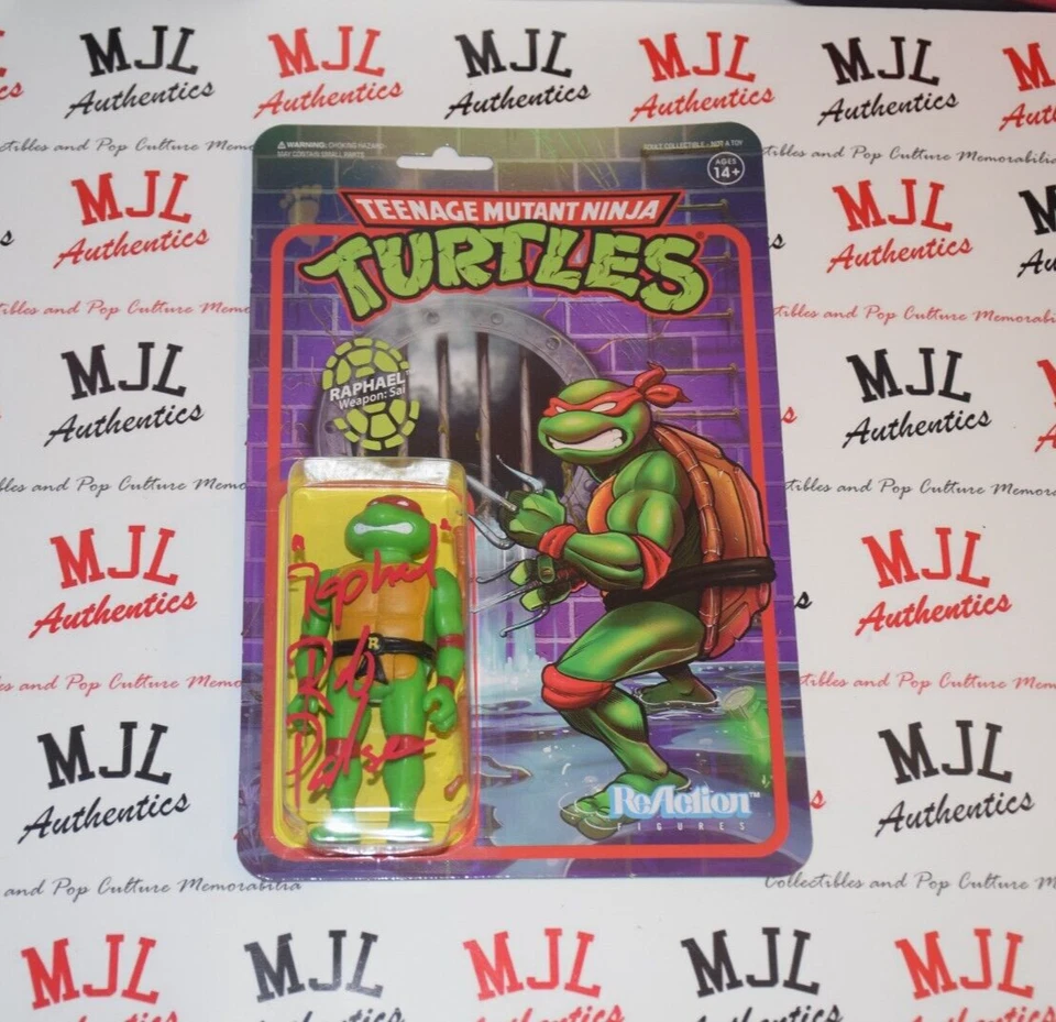Super7 TMNT Teenage Mutant Ninja Turtles Raphael 3.75" Reaction Figure MOC