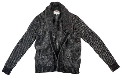 Neiman Marcus Men's RAG & BONE Target MEDIUM Black Cardigan Sweater - Image 1 of 4
