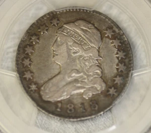 š²1818/5 25C Quarter Dollar Capped Bust PCGS VF25 Very Fine LšK Overdate - Picture 1 of 4