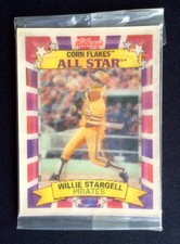 Kellogg's Corn Flakes 3D All Star Baseball Cards / 1992 Cereal Box Insert