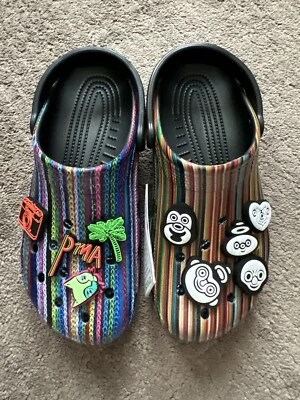 Crocs Stance Mo X Classic Clog Positive Mental Attitude Size M8/W10 - Image 1 of 4