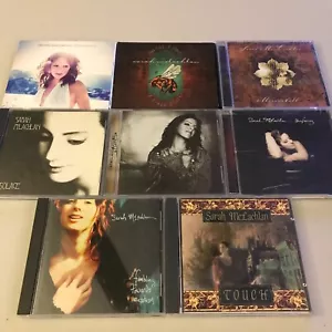 SARAH McLACHLAN - 8 CD LOT - USED CDs - Imagen 1 de 2
