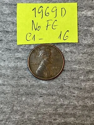 1969 D , No FG, - Image 1 of 4