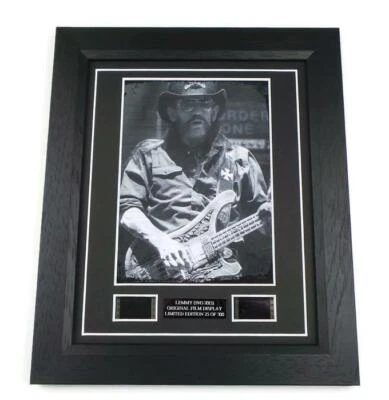 LUCKY MONKEY GIFTS LEMMY FILM CELLS ORIGINAL MOTORHEAD MEMORABILIA LIMITED EDITION AMAZING GIFT
