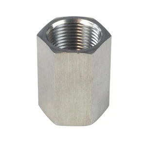 HFS(R) Hex Coupling Coupler 3/8" Female NPT Stainless Steel 304 - Picture 1 of 5
