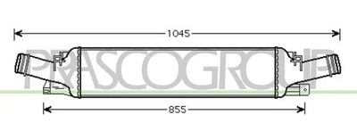 AUDI A4 01/11/2007-01/12/2015 Intercooler 1.8/2.0 Petrol & 2.0 Diesel Mo (6988) - Image 1 of 3