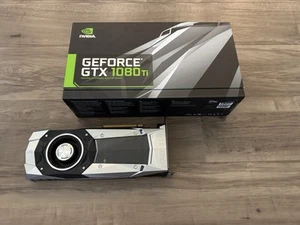 NVIDIA GeForce GTX 1080 Ti Founders Edition 11GB GDDR5X Graphic Card - Afbeelding 1 van 13